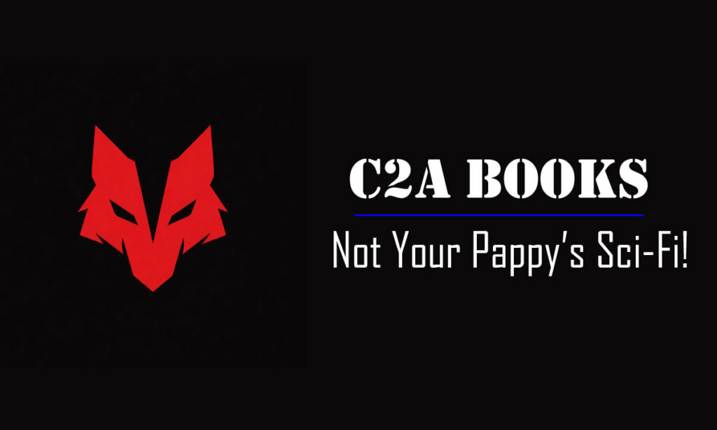 C2A Books logo – Not Your Pappy’s Sci-Fi!