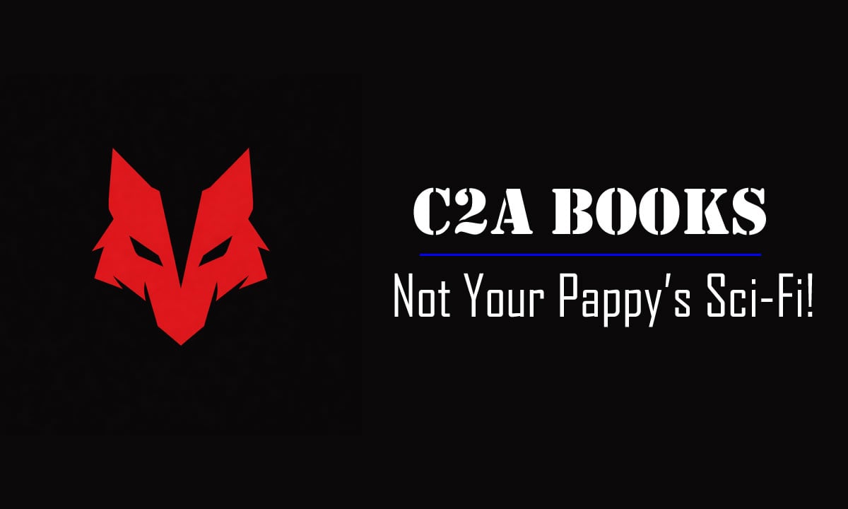 C2A Books logo – Not Your Pappy’s Sci-Fi!